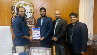 We Guide joining hands with Carmel School Shornur (A CMI instituition)